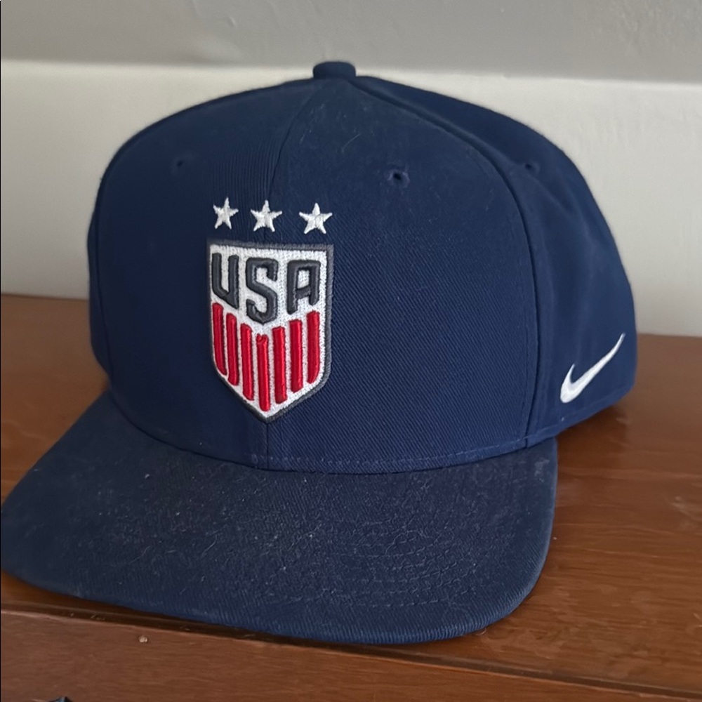 Nike Navy Cap with USA Emblem